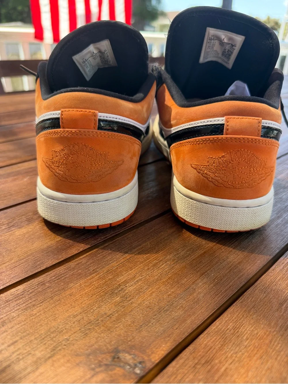 Jordan 1 low shattered backboard
